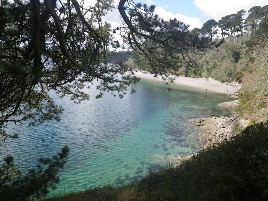 Little Bream - Pretty Cosy Cottage, Sea Views, Walk To The Beach Mawnan Smith Exteriör bild
